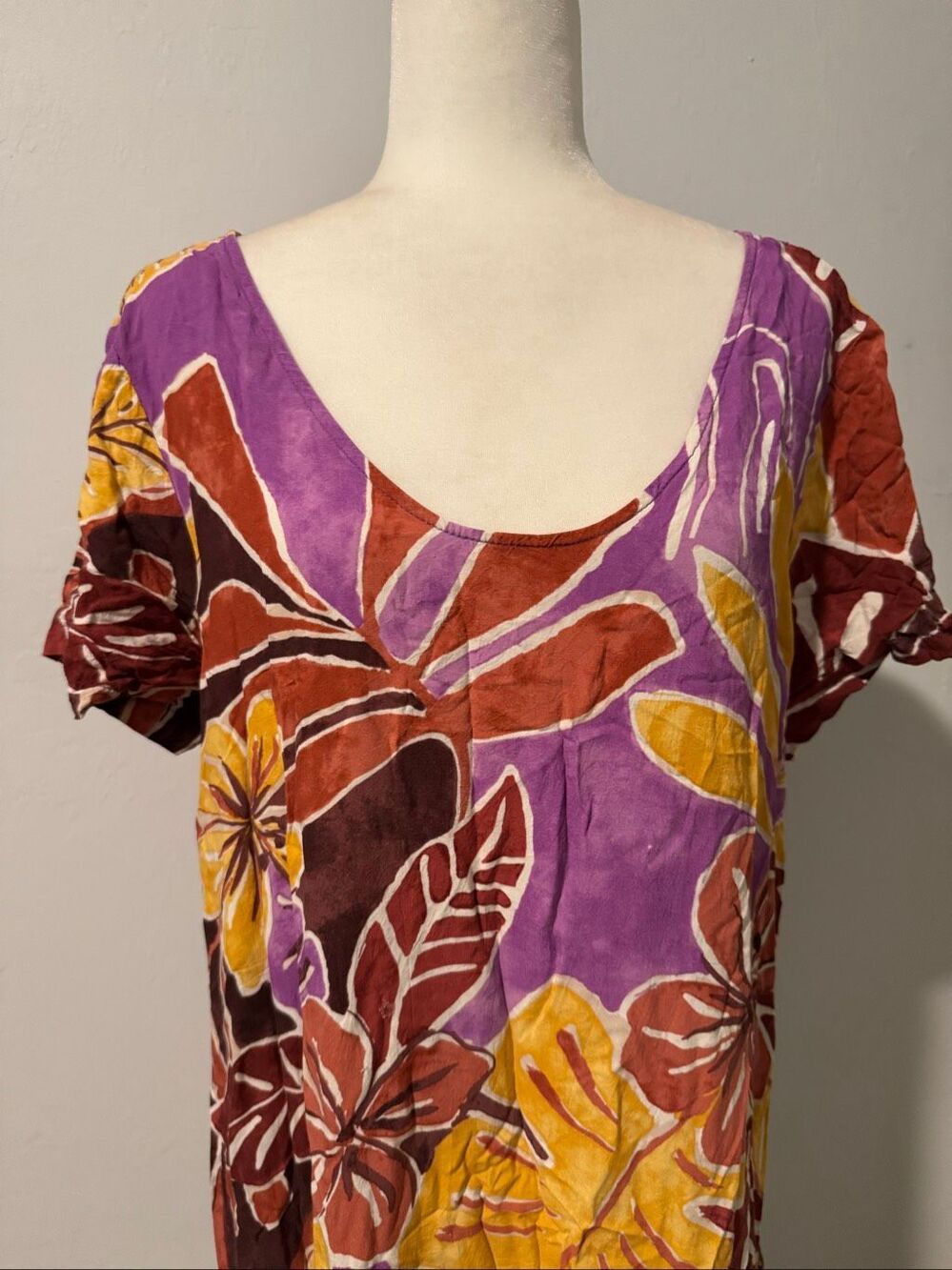 Jams World tropical print dress XL - Picture 7 of 7